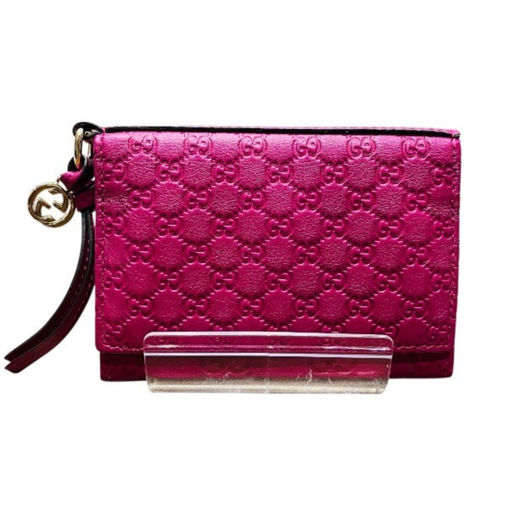 Gucci Microguccissima 323401 Brand Accessories Business Card Holder/Card Case...